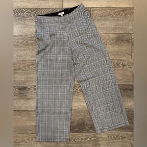 Max Studio Large dress pants  long stretch waist plaid pattern pull on